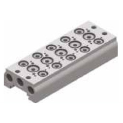 Płyta (baza) przyłączeniowa, aluminiowa, dla zawor&oacute;w T488 PNEUMAX