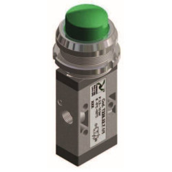 Zaw&oacute;r ręczny - przycisk pod panel 30 3/2 PNEUMAX