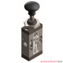 Zaw&oacute;r ręczny - przycisk sprężyna 3/2 PNEUMAX