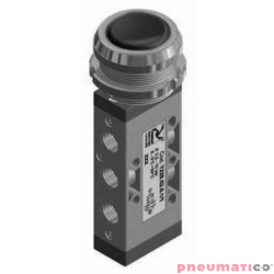 Zaw&oacute;r ręczny - przycisk 30 sprężyna 5/2 PNEUMAX