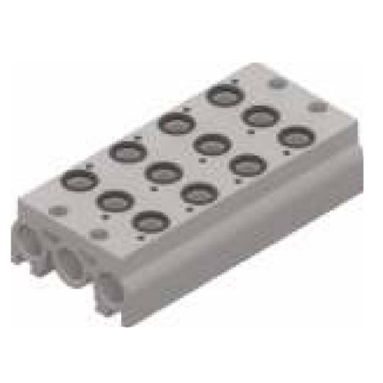 Płyta (baza) aluminiowa pod zawory T424 PNEUMAX