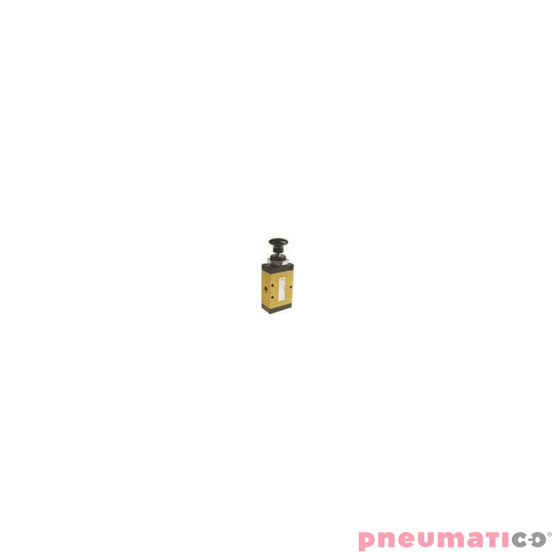 Zawór ręczny - przycisk cięgno dwupozycyjny 5/2 PNEUMAX Zawór ręczny - przycisk cięgno dwupozycyjny 5/2 PNEUMAX