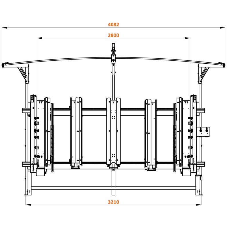 Stół do produkcji palet PT-2800 Stół do produkcji palet PT-2800