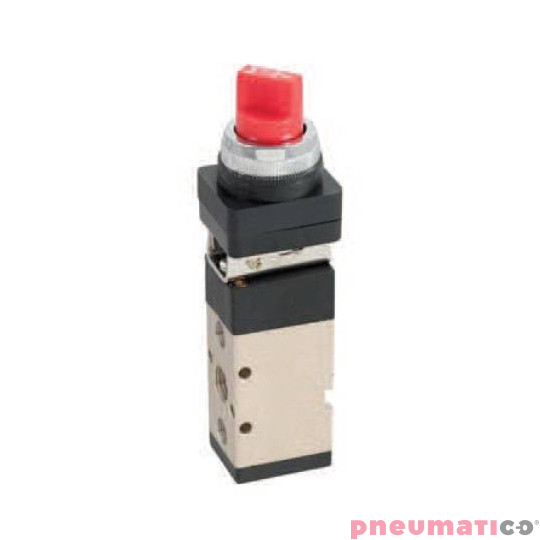 Zawór ręczny pokrętło G-522TB 5/2 Zawór ręczny pokrętło G-522TB 5/2