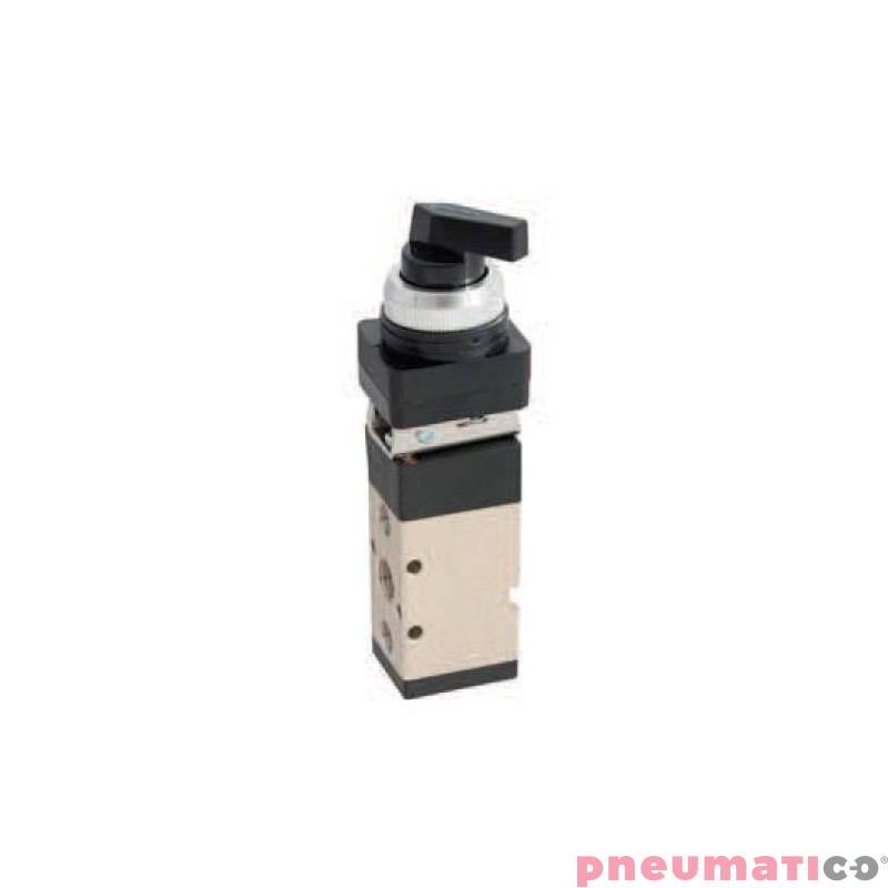 Zaw&oacute;r ręczny typu przełącznik G-522LB 5/2