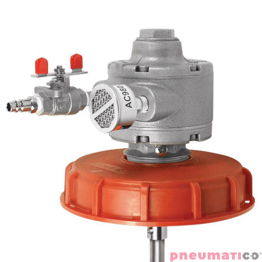 Mieszadło pneumatyczne lakiernicze do zbiornik&oacute;w typu MAUSER/IBM MP-1300