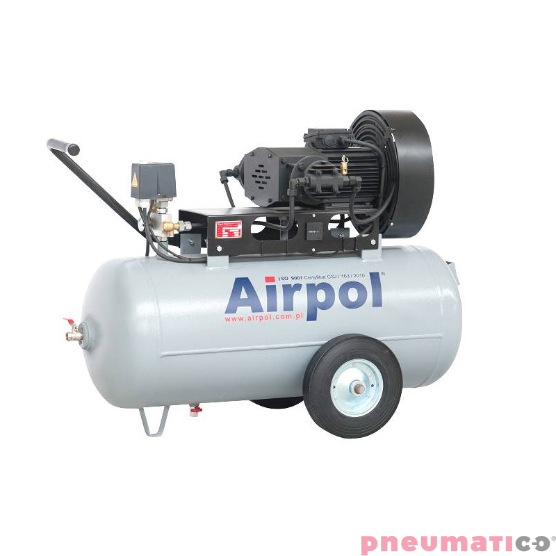 Sprężarka tłokowa AB6/1-380-120 AIRPOL bezolejowa Sprężarka tłokowa AB6/1-380-120 AIRPOL bezolejowa