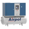 Sprężarka śrubowa KTPR11 AIRPOL olejowa z osuszaczem i falownikiem