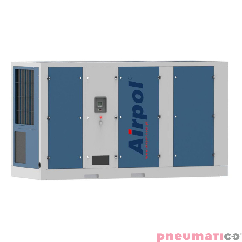 Sprężarka śrubowa PRT90 AIRPOL olejowa z osuszaczem i falownikiem