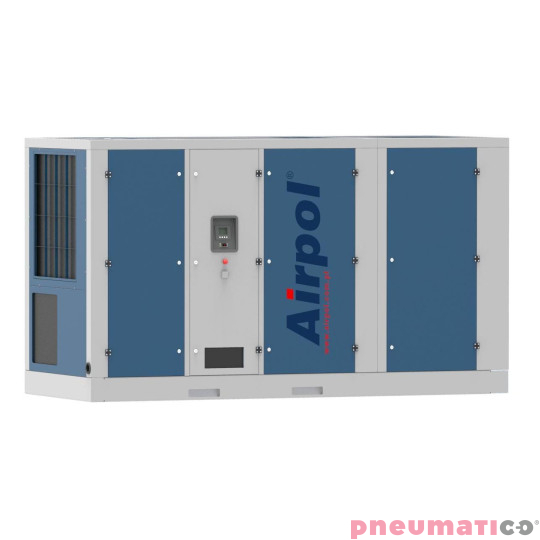 Sprężarka śrubowa PRT90 AIRPOL olejowa z osuszaczem i falownikiem