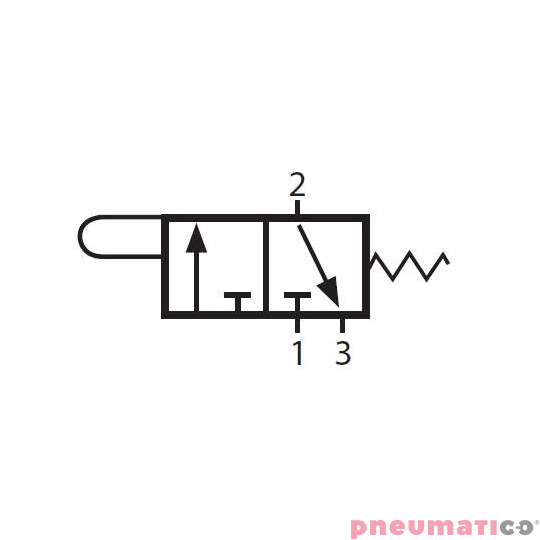Zaw&oacute;r mechaniczny popychacz TEKMA G-321 3/2 1/8" NC