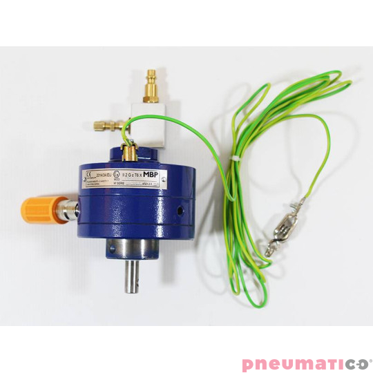 Napęd pneumatyczny do mieszadła 0,95 HP ATEX MBP PP-65 Napęd pneumatyczny do mieszadła 0,95 HP ATEX MBP PP-65