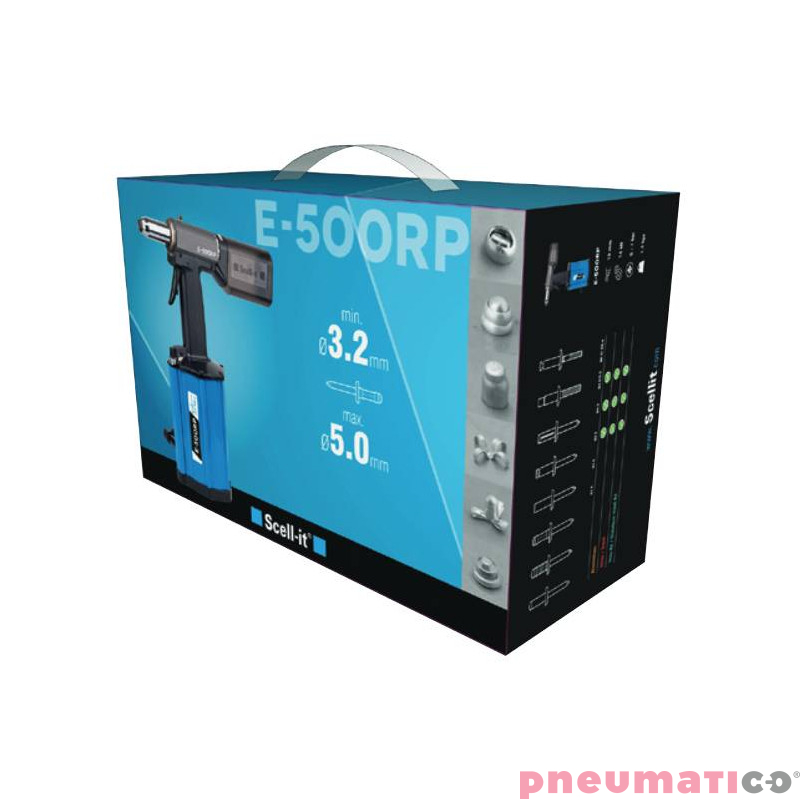 Nitownica hydrauliczno-pneumatyczna do nitów zrywalnych Scell-it E-500RP Nitownica hydrauliczno-pneumatyczna do nitów zrywalnych Scell-it E-500RP