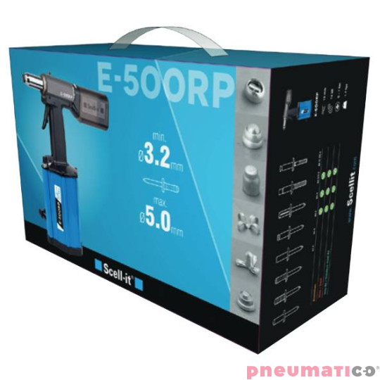 Nitownica hydrauliczno-pneumatyczna do nitów zrywalnych Scell-it E-500RP Nitownica hydrauliczno-pneumatyczna do nitów zrywalnych Scell-it E-500RP