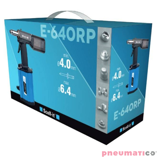 Nitownica hydrauliczno-pneumatyczna do nit&oacute;w zrywalnych Scell-it E-640RP