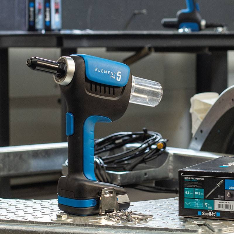 Nitownica akumulatorowa do nit&oacute;w zrywalnych Scell-it  E-5