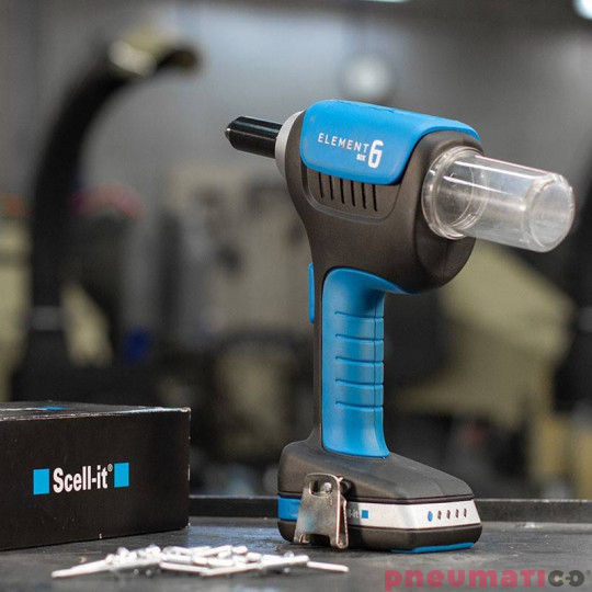 Nitownica akumulatorowa do nitów strukturalnych Scell-it E-6 Nitownica akumulatorowa do nitów strukturalnych Scell-it E-6