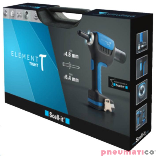 Nitownica akumulatorowa do nitów triform Scell-it E-T Nitownica akumulatorowa do nitów triform Scell-it E-T