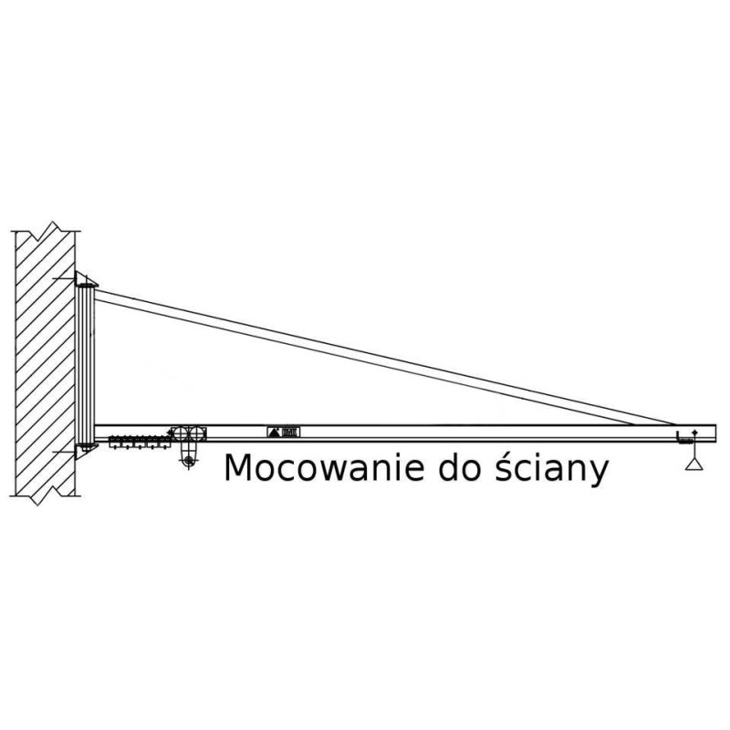 Żuraw do narzędzi Pneumatico JG-2002 2m