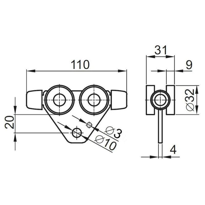 Żuraw do narzędzi Pneumatico JG-2002 2m