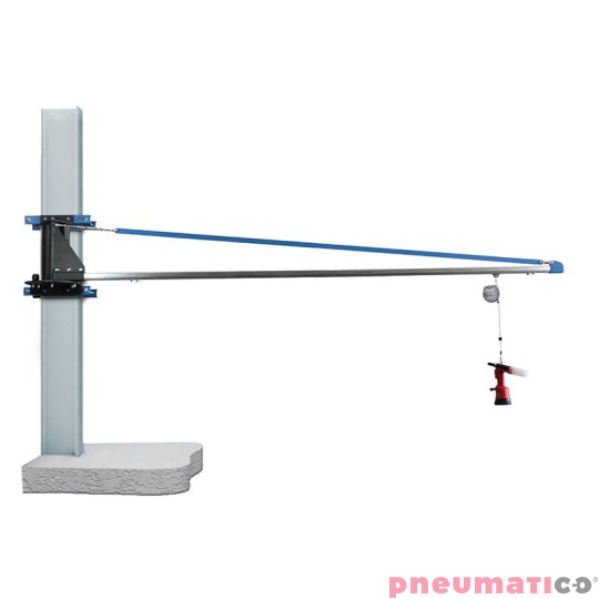 Żuraw przyścienny obrotowy Pneumatico JG-2002 2m Żuraw przyścienny obrotowy Pneumatico JG-2002 2m