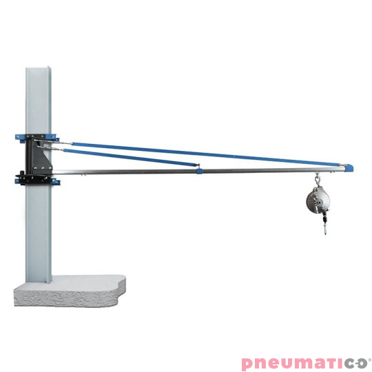 Żuraw przyścienny obrotowy Pneumatico JG-2002 2m Żuraw przyścienny obrotowy Pneumatico JG-2002 2m