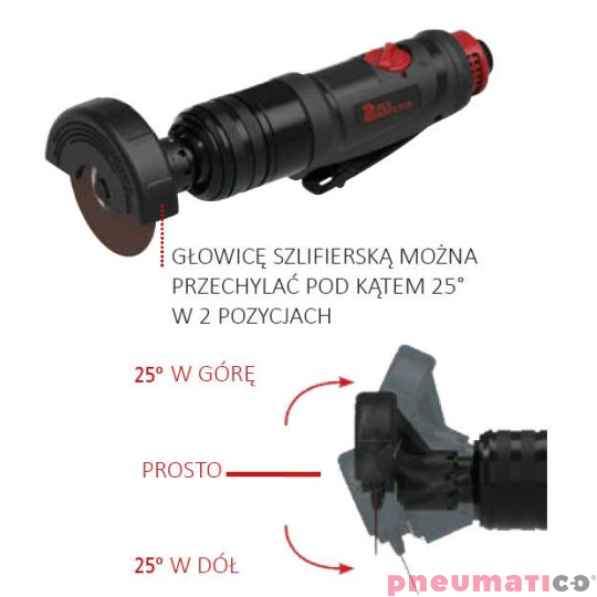 Szlifierka kątowa Red Rooster RRG-1036FH 16.000 obr/min