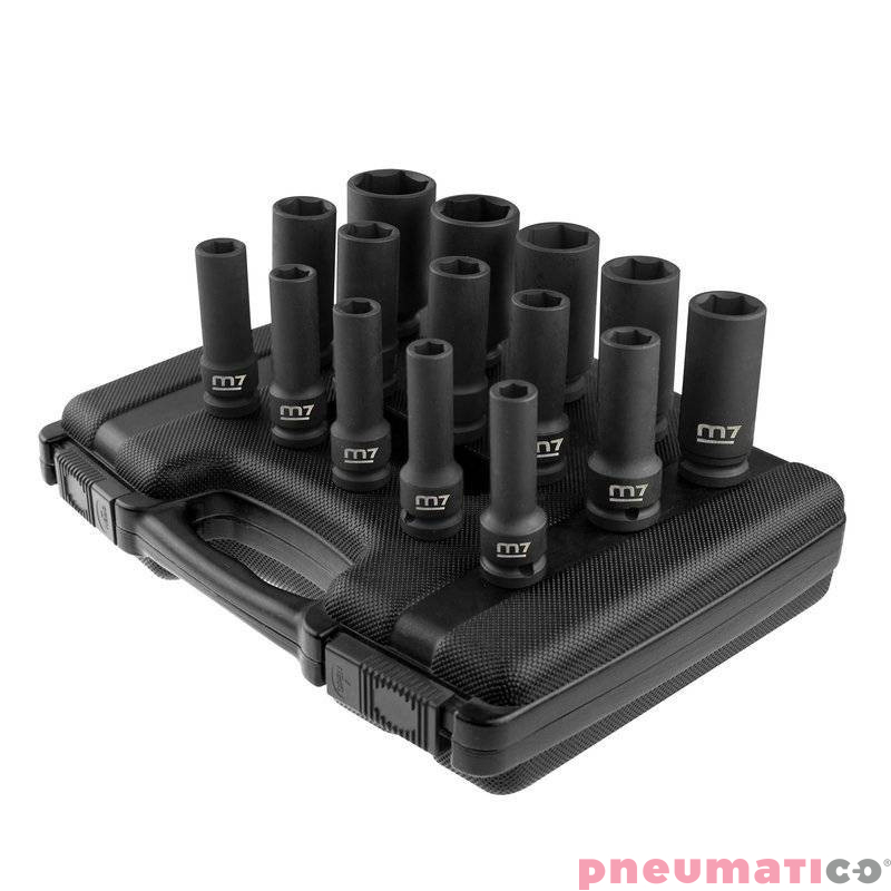 Zestaw nasadek udarowych &frac12;&rdquo; 15 szt. MB43015M M7