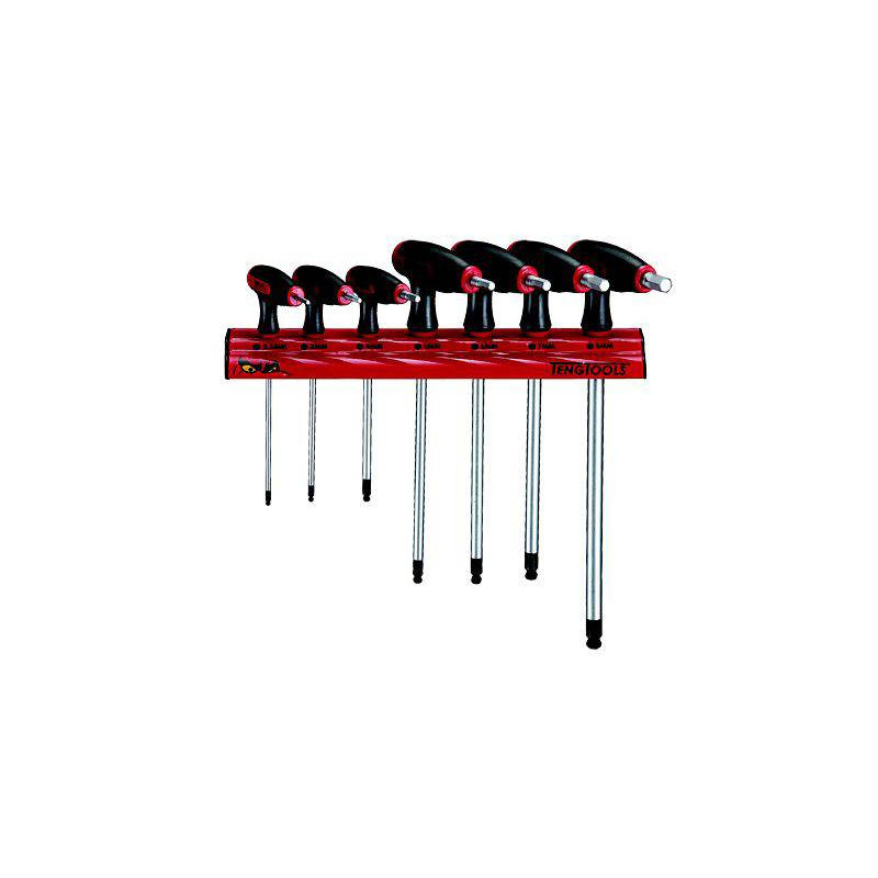 Wieszak ścienny do kluczy trzpieniowych WRHEX07AF - Teng Tools - 128260254