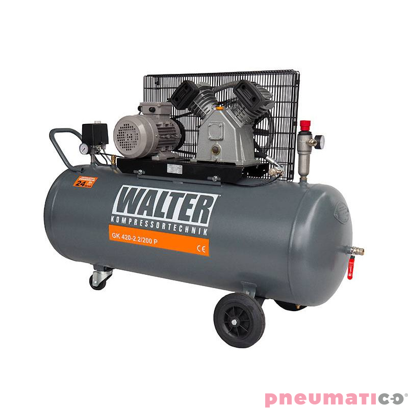 Kompresor - Sprężarka WALTER GK 420-2.2/200 Kompresor - Sprężarka WALTER GK 420-2.2/200