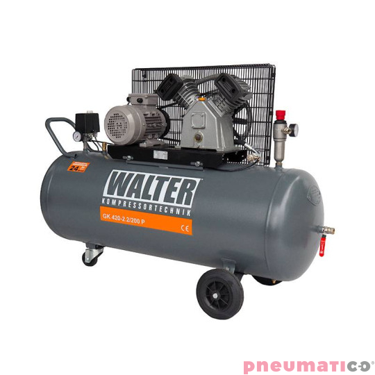 Kompresor - Sprężarka WALTER GK 420-2.2/200 Kompresor - Sprężarka WALTER GK 420-2.2/200