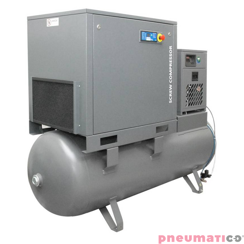 Kompresor śrubowy WALTER SKTG 55 [8/10/15 bar] COMBO