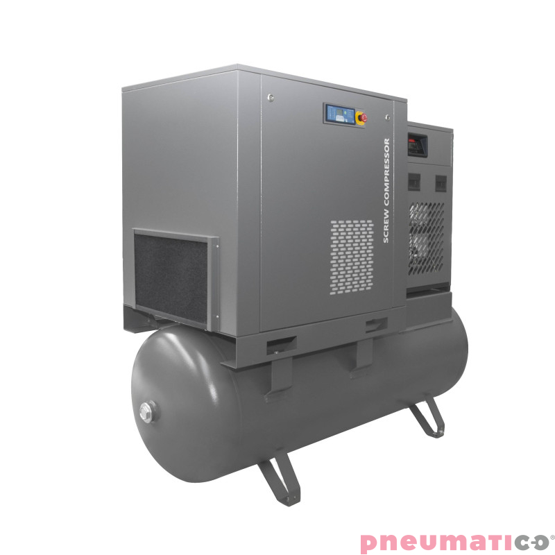 Kompresor śrubowy WALTER SKTG 11 [8/10/15 bar] COMBO