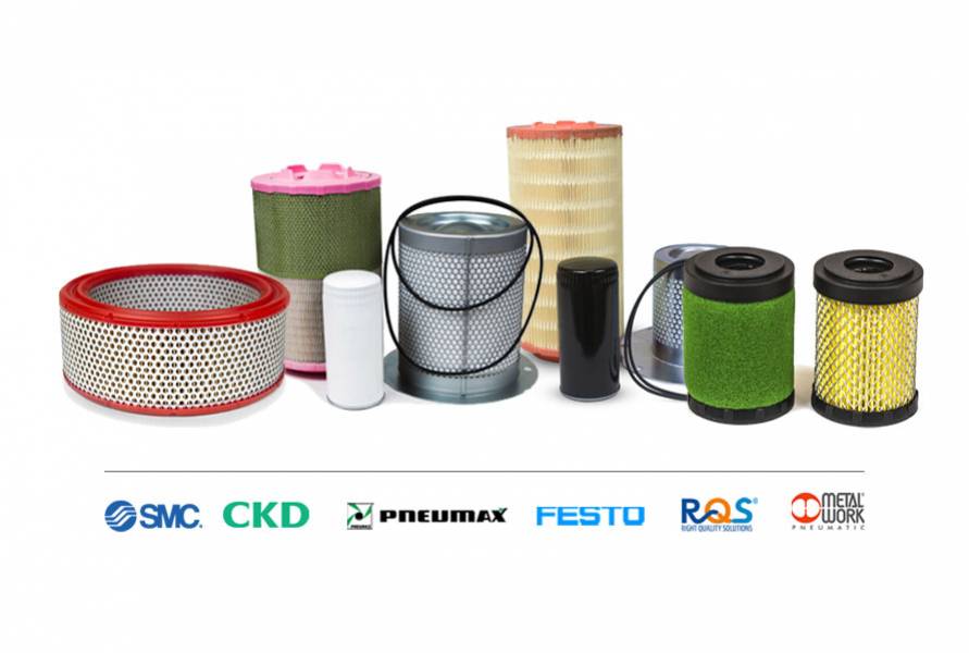 Filtry powietrza w układach pneumatycznych Filtry powietrza w układach pneumatycznych