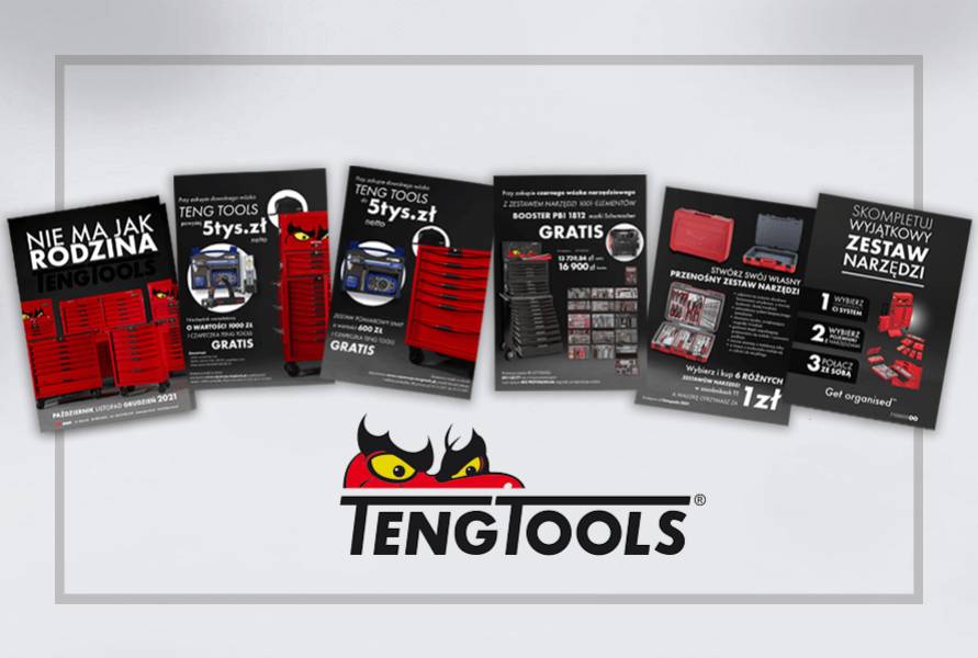 Promocja na wózki i zestawy narzędziowe TENG TOOLS ! Promocja na wózki i zestawy narzędziowe TENG TOOLS !