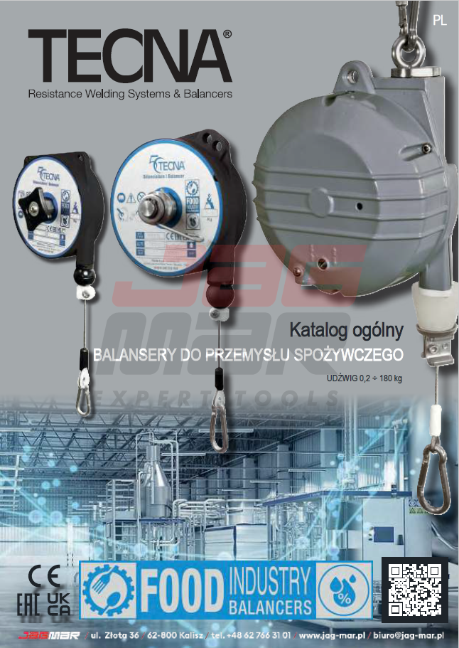 Katalog balansery TECNA - branża spożywcza 2022 (PL)
