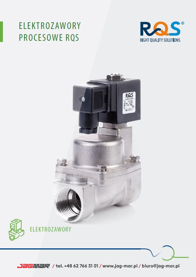 Katalog Elektrozawory procesowe RQS RQE