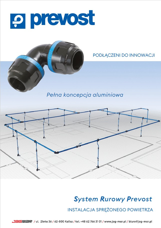 KATALOG Prevost – innowacyjny system rur i złączek z aluminium (PL)
